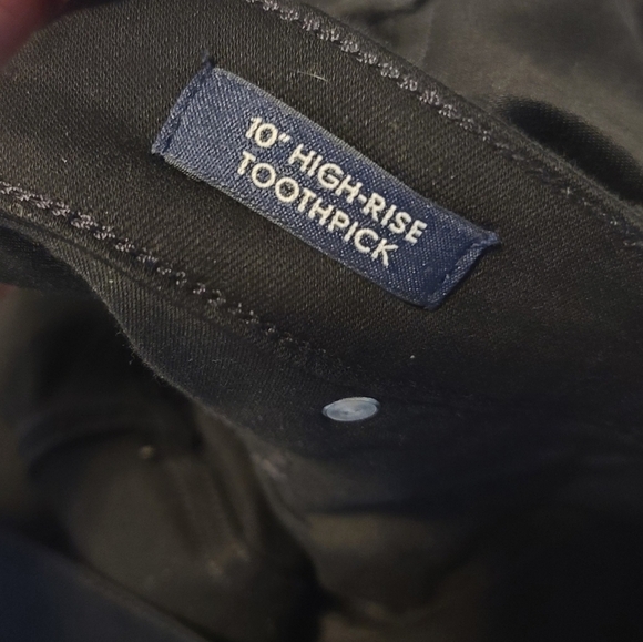 J.Crew 10" High-Rise Toothpick Jeans Sz 24 - Picture 5 of 7